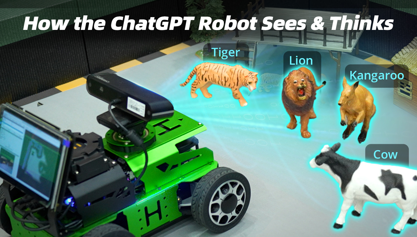 Amazon.com: JetAcker ROS2 Robot Car with ChatGPT Large AI Models